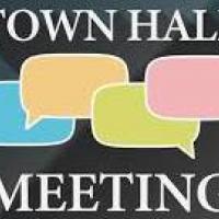 Town Hall Meeting Photo