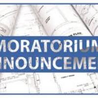 Moratorium Announcement