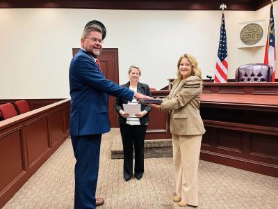 Tom McElhenney Swearing In