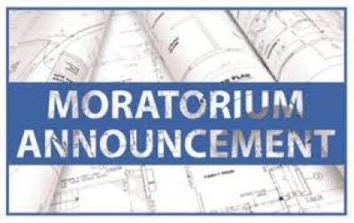 Moratorium Announcement