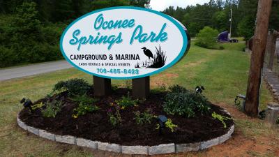 Oconee Springs Park Sign