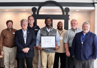 Public Works Director Receives Certificate